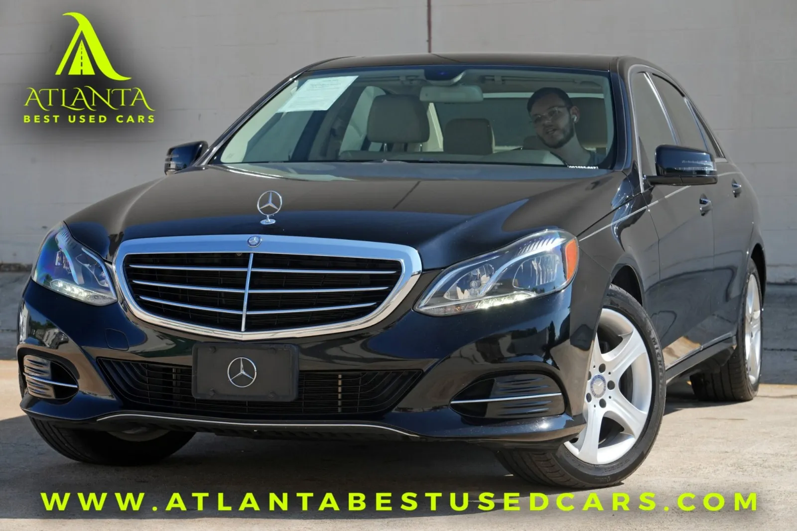 Black 2014 Mercedes-Benz E-Class E 350 Luxury w/ Premium Package for sale in Peachtree Corners, GA