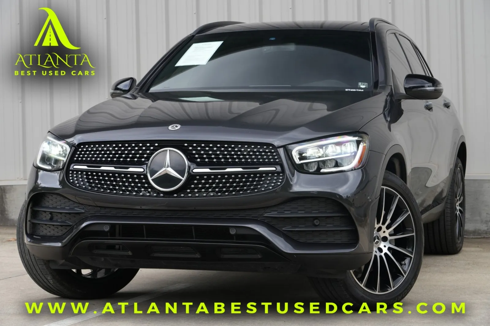 Gray 2021 Mercedes-Benz GLC 300 w/ AMG Line, Premium & Night Packages for sale in Peachtree Corners, GA