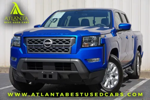 Blue 2024 Nissan Frontier SV w/ Convenience & Tech Packages for sale in Peachtree Corners, GA
