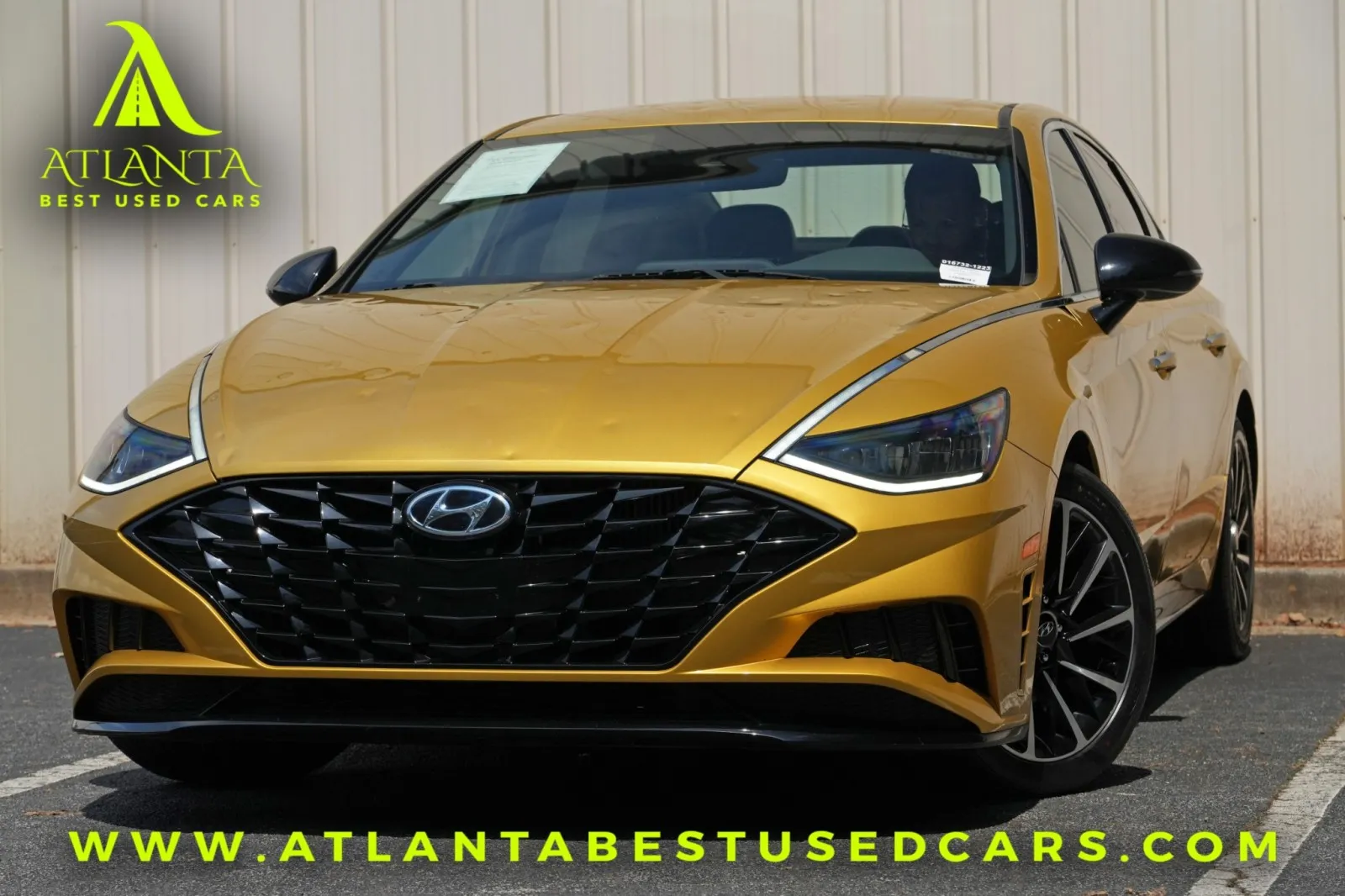 Yellow 2020 Hyundai Sonata SEL Plus for sale in Peachtree Corners, GA