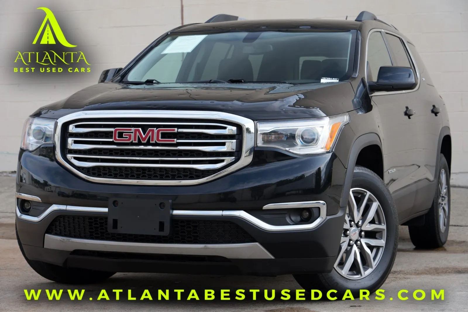 Black 2018 GMC Acadia SLE w/ Driver Alert Package for sale in Peachtree Corners, GA