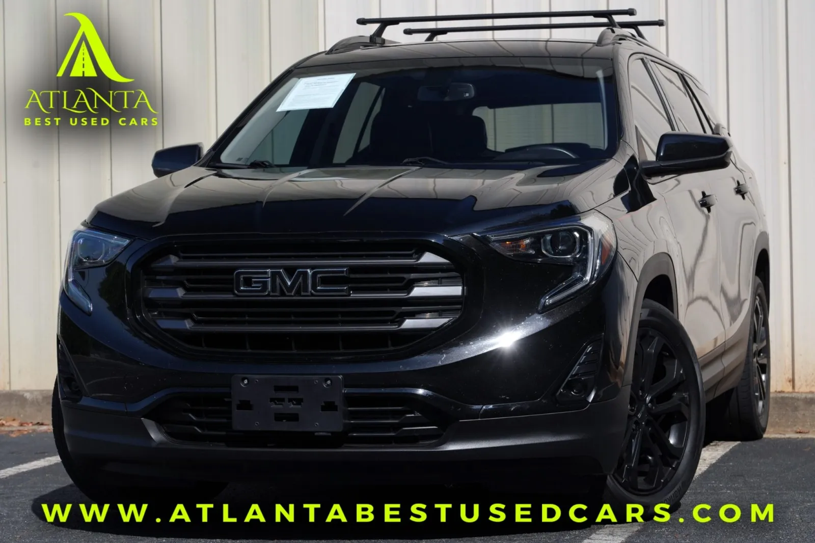 Black 2019 GMC Terrain SLT w/ Black Edition & Driver Alert Packages for sale in Peachtree Corners, GA