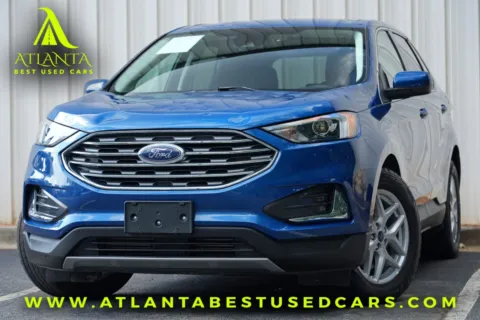 Blue 2022 Ford Edge SEL for sale in Peachtree Corners, GA