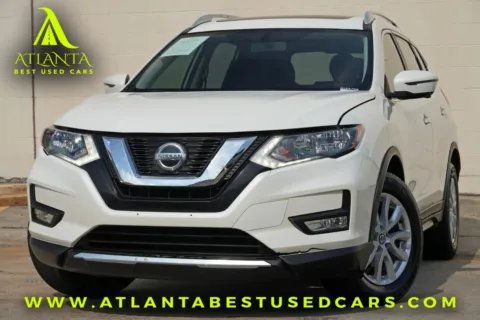 White 2018 Nissan Rogue SV w/ Sun & Sound Touring Package for sale in Peachtree Corners, GA