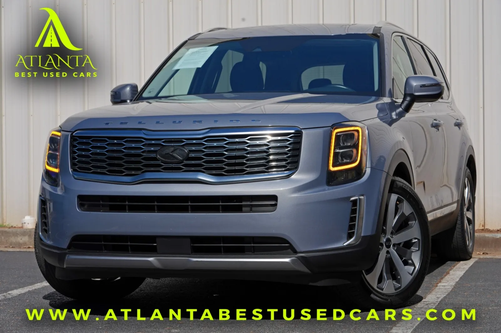Silver 2021 Kia Telluride EX w/ Premium Package for sale in Peachtree Corners, GA
