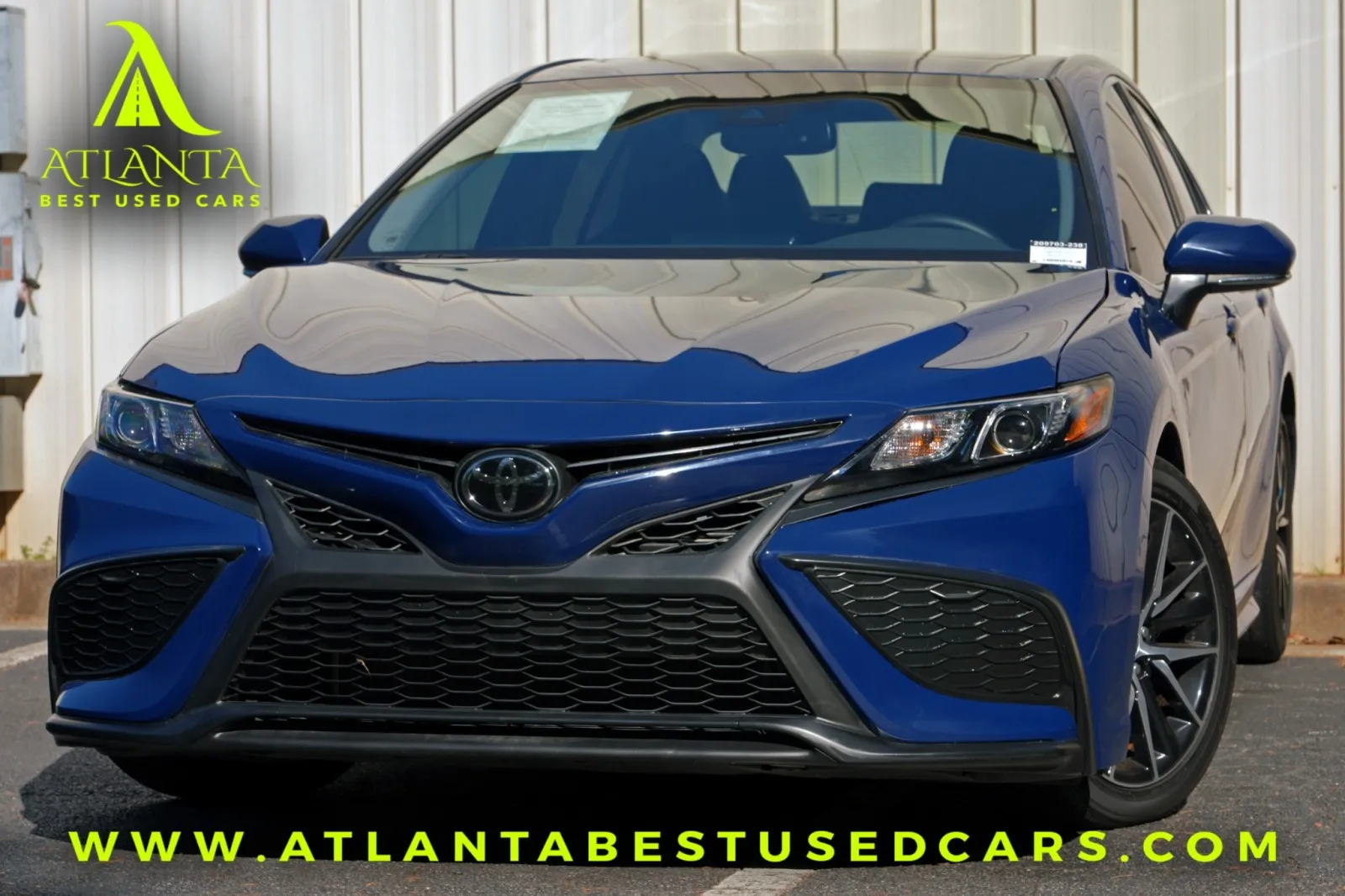 Blue 2024 Toyota Camry SE w/ Convenience Package for sale in Peachtree Corners, GA