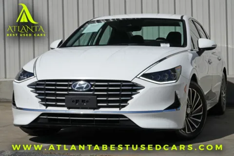 White 2023 Hyundai Sonata Hybrid SEL for sale in Peachtree Corners, GA