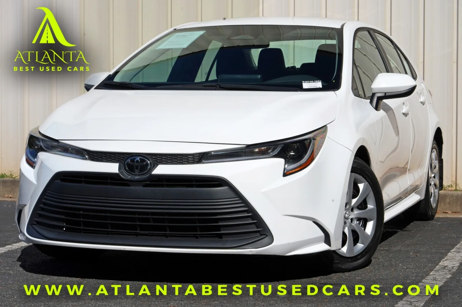 White 2023 Toyota Corolla LE for sale in Peachtree Corners, GA