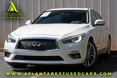 White 2023 INFINITI Q50 LUXE for sale in Peachtree Corners, GA