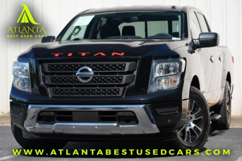 Black 2021 Nissan Titan SV w/ Convenience Package for sale in Peachtree Corners, GA
