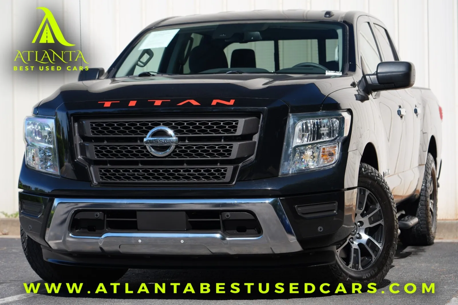 Black 2021 Nissan Titan SV w/ Convenience Package for sale in Peachtree Corners, GA