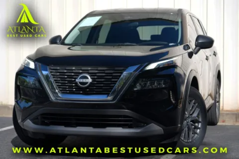 Black 2022 Nissan Rogue S for sale in Peachtree Corners, GA