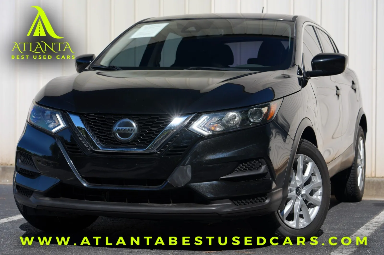 Black 2021 Nissan Rogue Sport S for sale in Peachtree Corners, GA