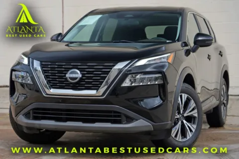 Black 2023 Nissan Rogue SV for sale in Peachtree Corners, GA