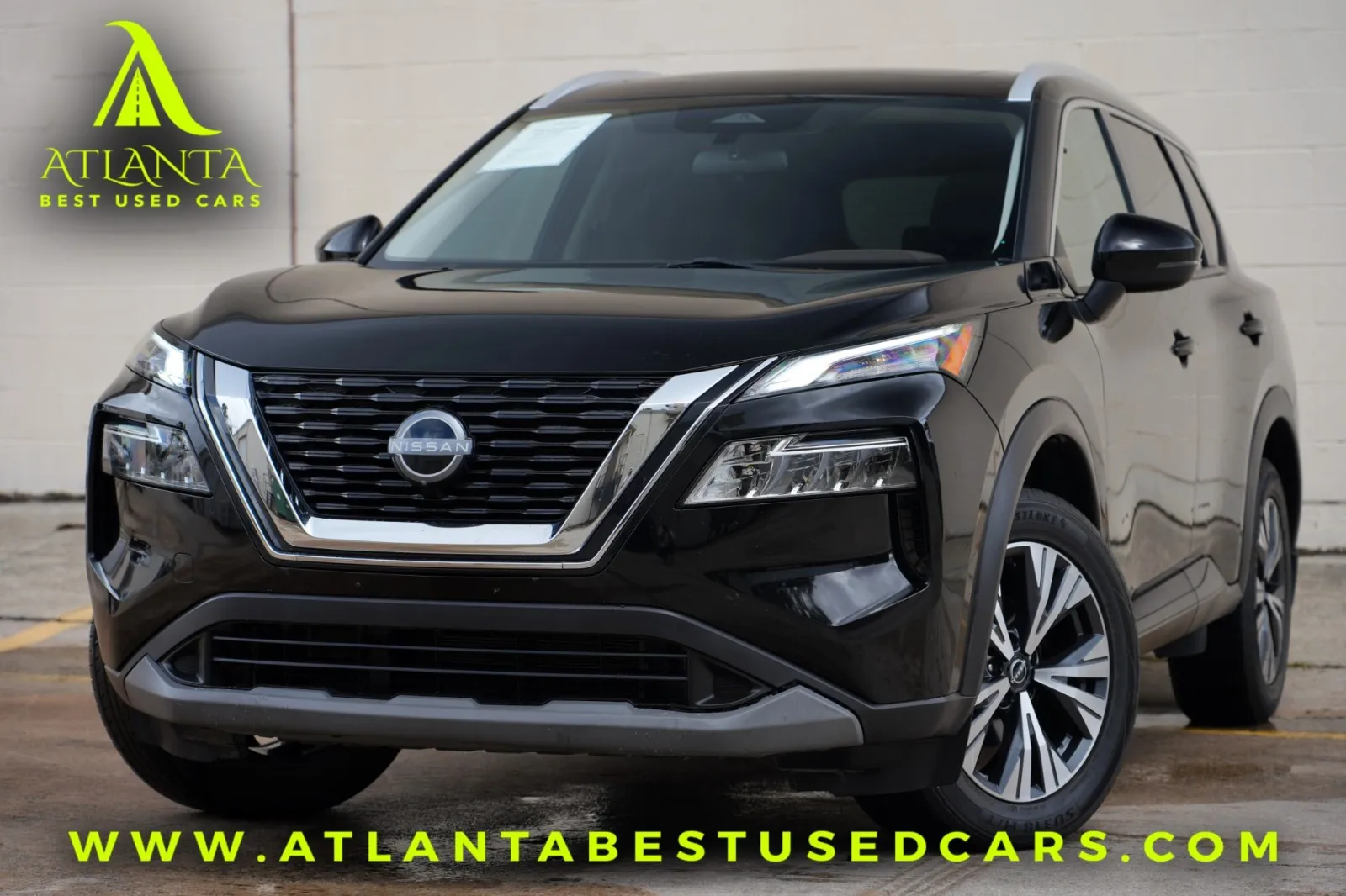 Black 2022 Nissan Rogue SV w/ Premium Package for sale in Peachtree Corners, GA