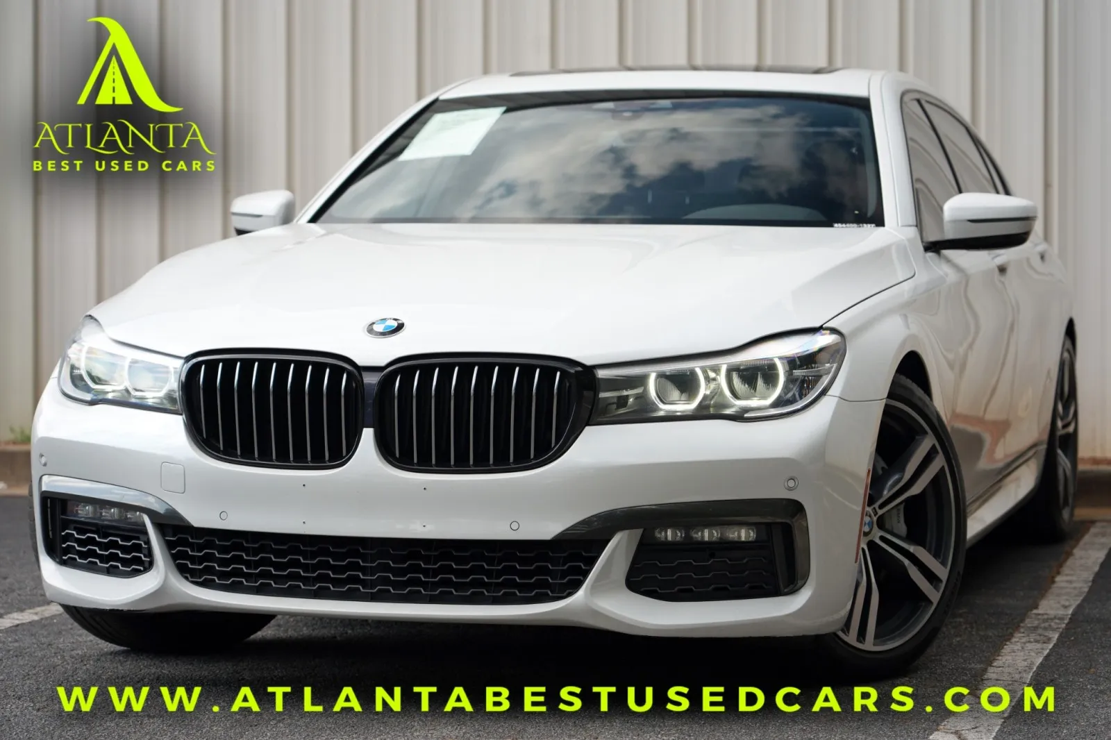White 2019 BMW 7 Series 740i w/ M Sport Package for sale in Peachtree Corners, GA