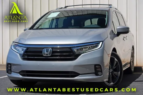 Silver 2021 Honda Odyssey Elite for sale in Peachtree Corners, GA