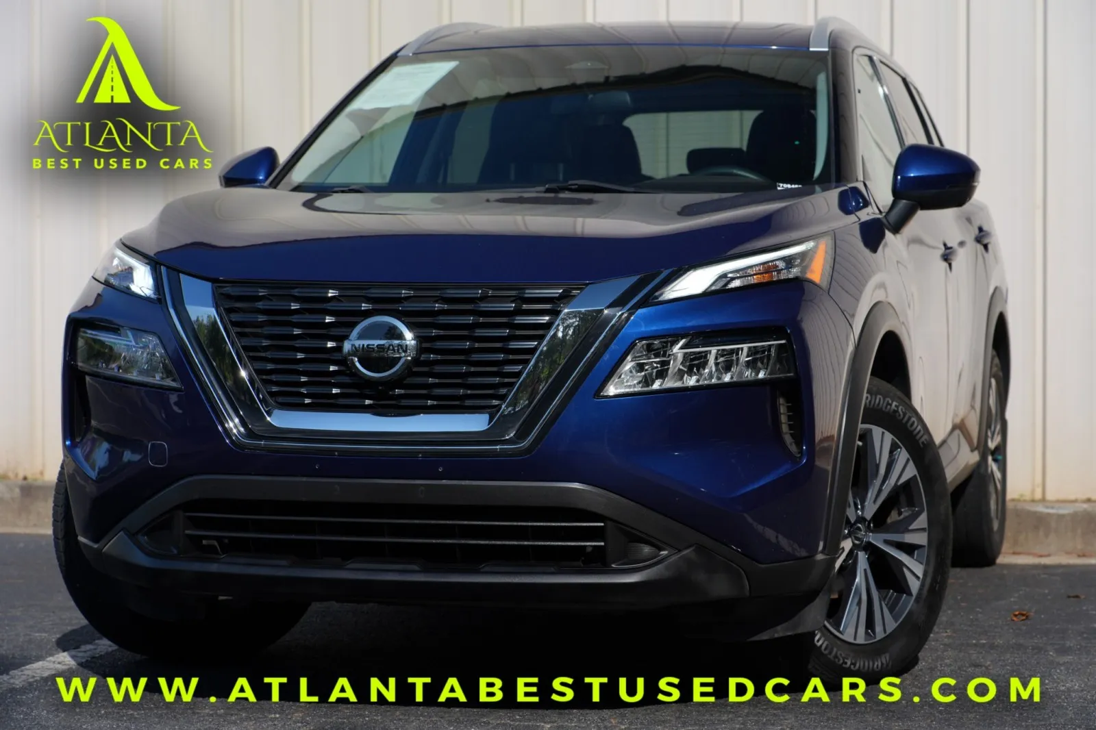Blue 2021 Nissan Rogue SV w/ Premium Package for sale in Peachtree Corners, GA