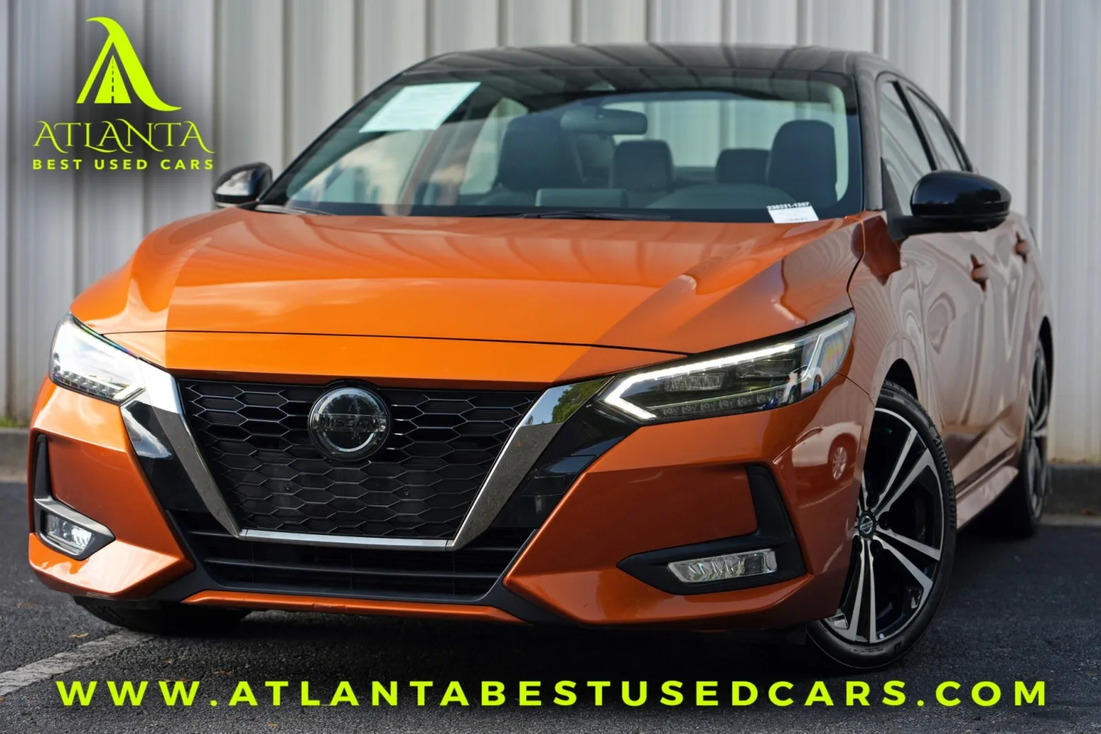 Orange 2023 Nissan Sentra SR w/ Premium Package for sale in Peachtree Corners, GA