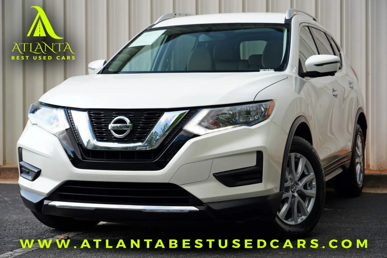 White 2017 Nissan Rogue SV w/ Premium Package for sale in Peachtree Corners, GA