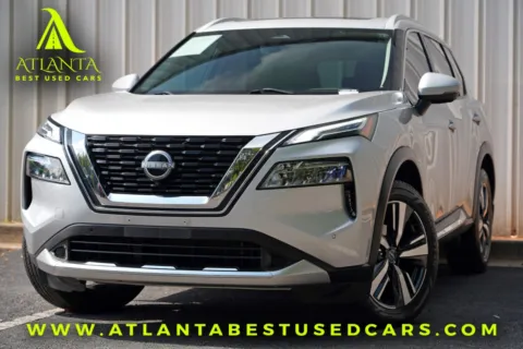 Silver 2023 Nissan Rogue Platinum w/ Premium Package for sale in Peachtree Corners, GA