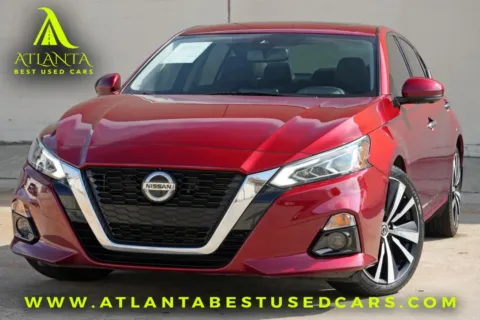 Red 2019 Nissan Altima 2.5 Platinum for sale in Peachtree Corners, GA