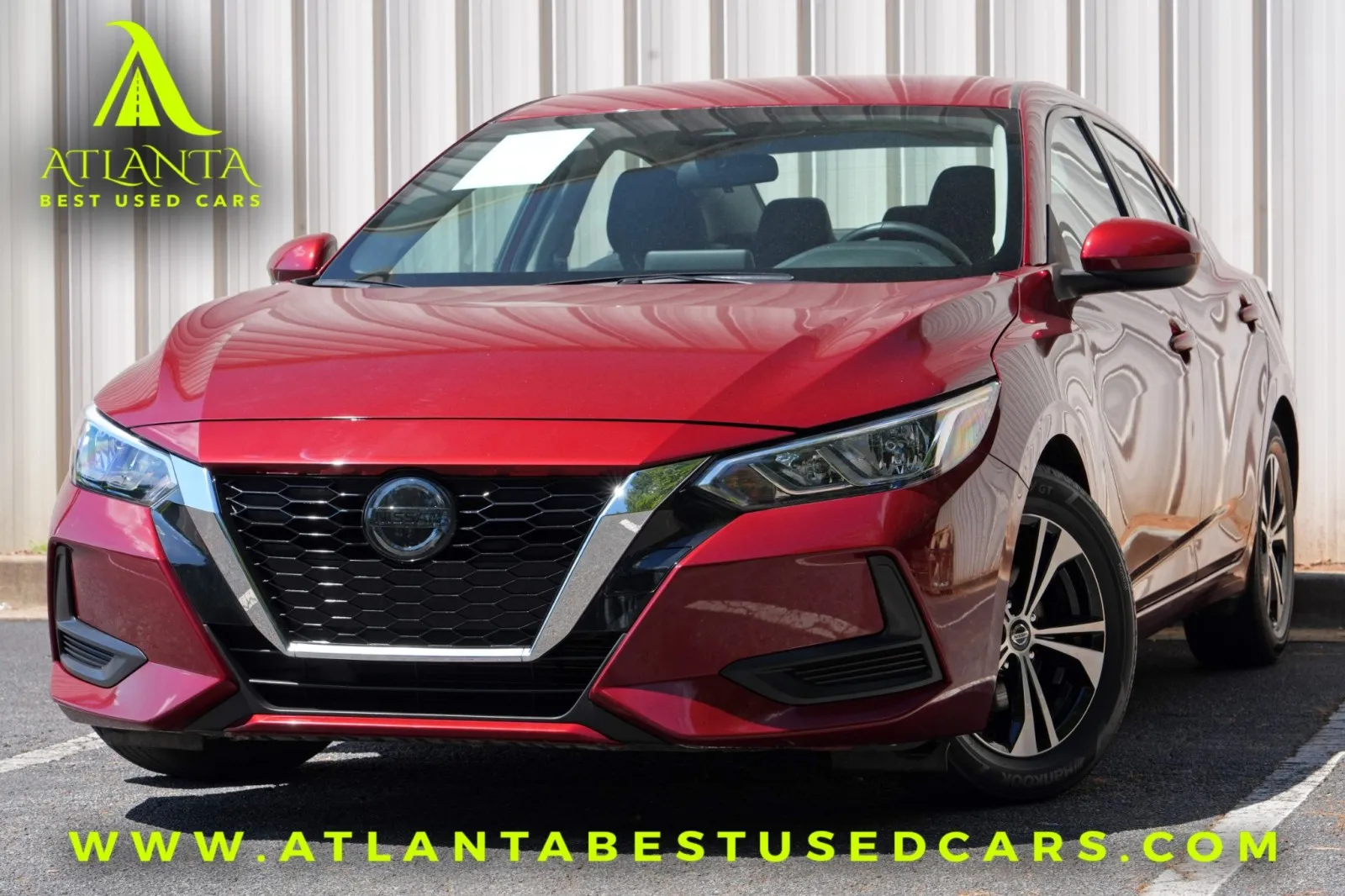 Red 2023 Nissan Sentra SV for sale in Peachtree Corners, GA