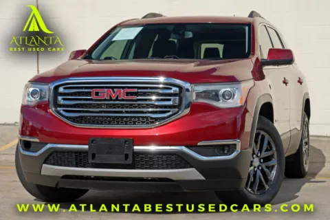 Red 2019 GMC Acadia SLT for sale in Peachtree Corners, GA