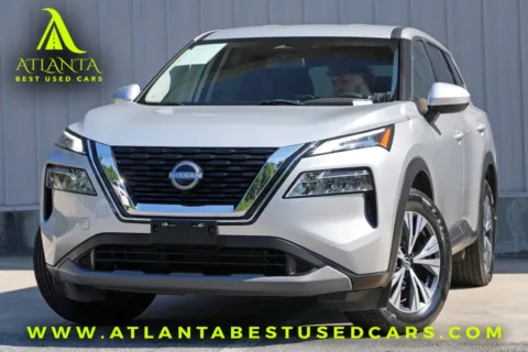 Silver 2023 Nissan Rogue SV for sale in Peachtree Corners, GA