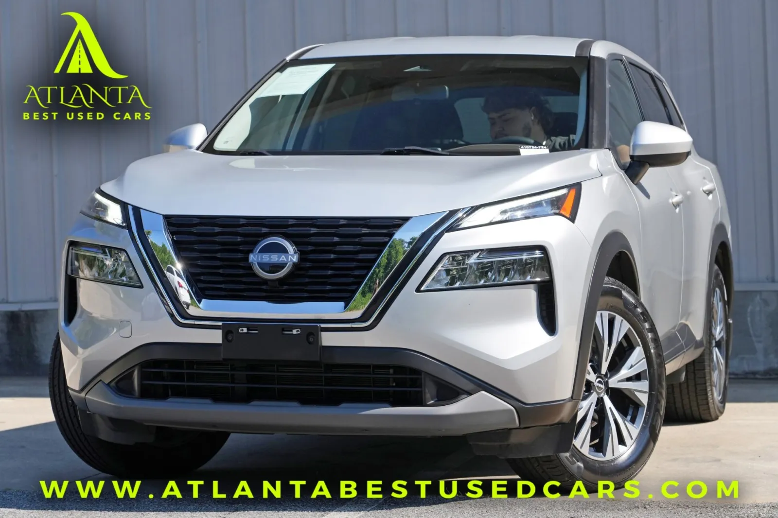 Silver 2023 Nissan Rogue SV for sale in Peachtree Corners, GA