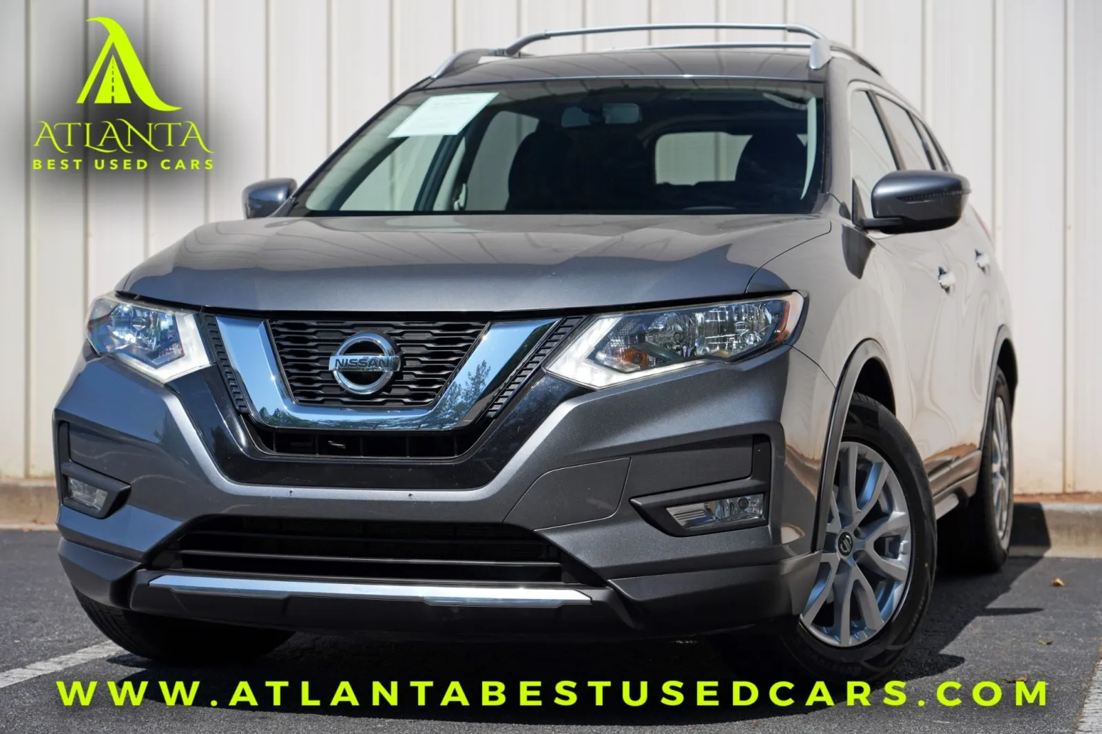 Gray 2017 Nissan Rogue SV for sale in Peachtree Corners, GA
