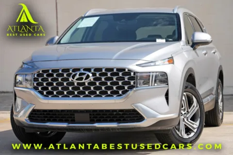 Silver 2022 Hyundai Santa Fe SEL w/ Convenience Package for sale in Peachtree Corners, GA