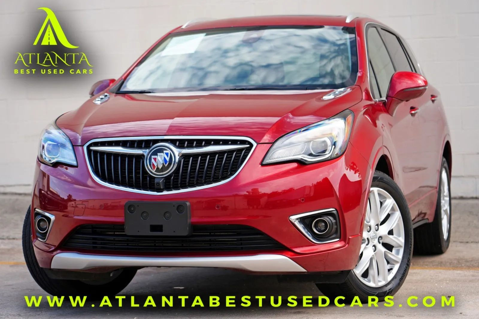 Red 2020 Buick Envision Premium II w/ Driver Confidence Package for sale in Peachtree Corners, GA