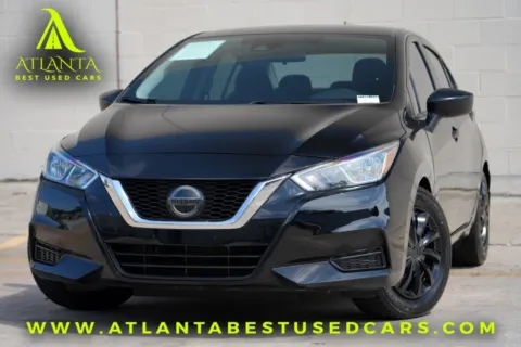 Black 2021 Nissan Versa S for sale in Peachtree Corners, GA