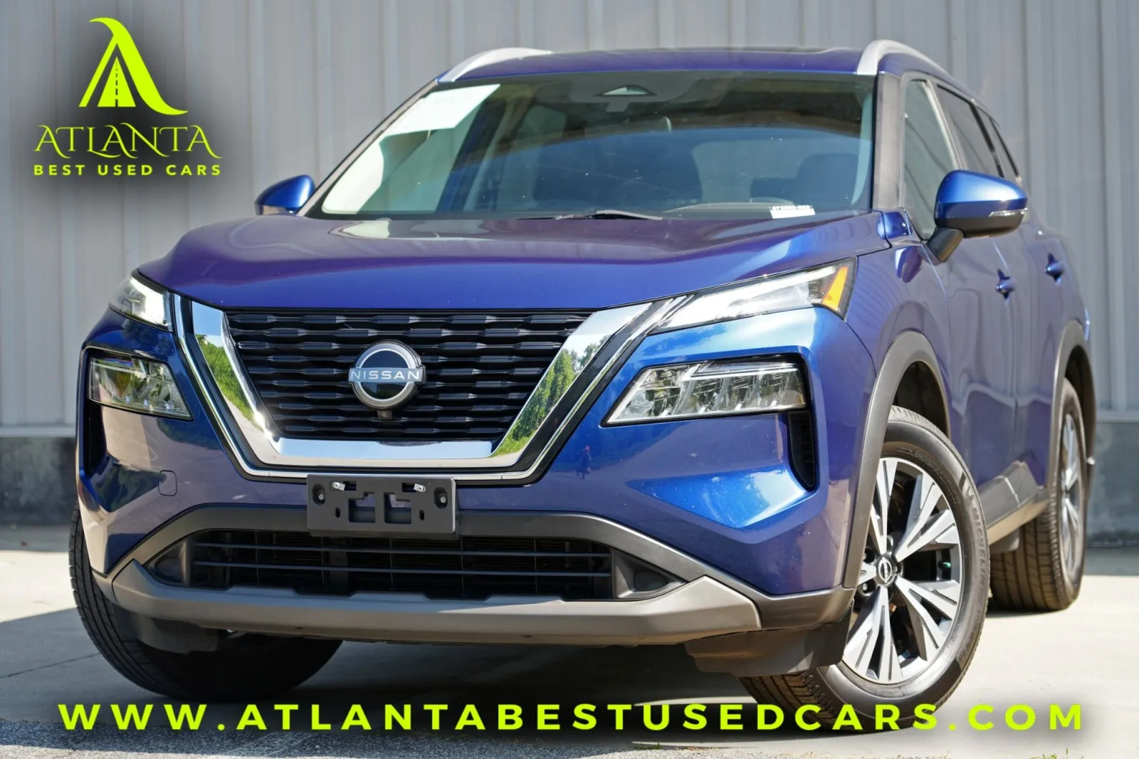Blue 2023 Nissan Rogue SV w/ Premium Package for sale in Peachtree Corners, GA