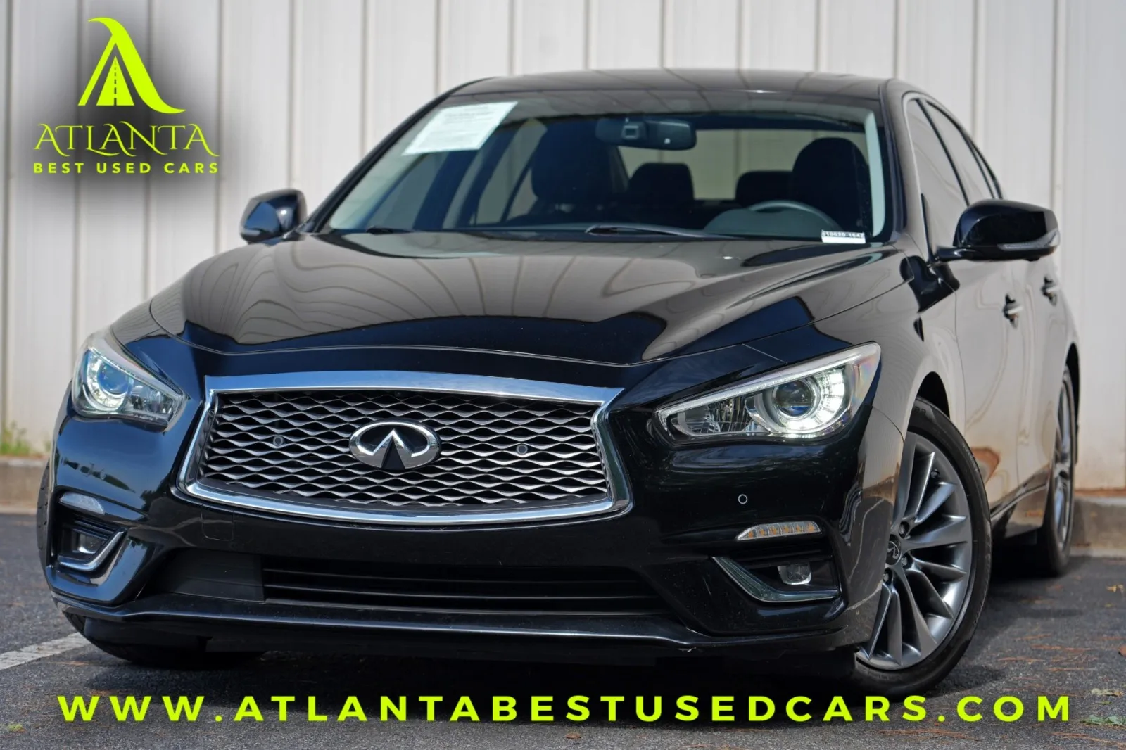 Black 2023 INFINITI Q50 LUXE for sale in Peachtree Corners, GA
