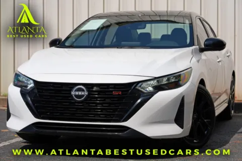 White 2025 Nissan Sentra SR w/ Premium & Midnight Edition Packages for sale in Peachtree Corners, GA