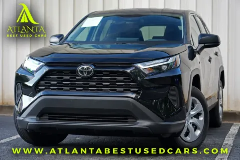 Black 2025 Toyota RAV4 LE for sale in Peachtree Corners, GA