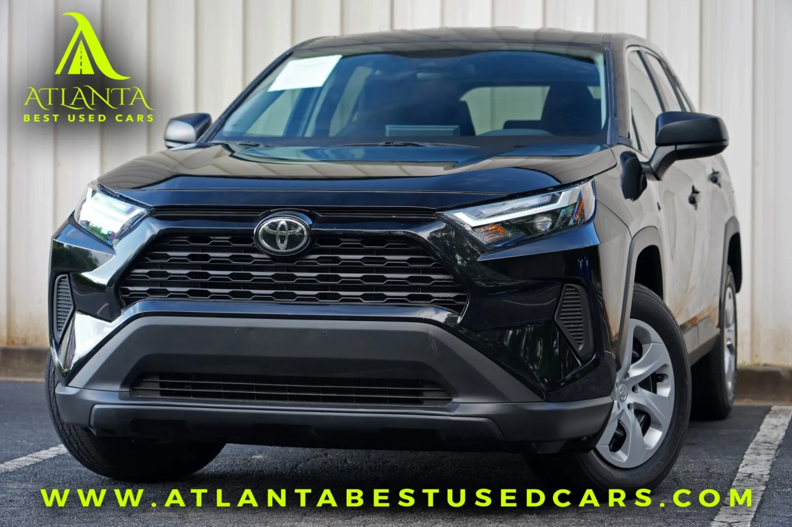 Black 2025 Toyota RAV4 LE for sale in Peachtree Corners, GA