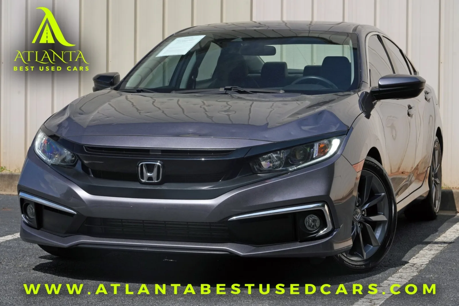 Gray 2020 Honda Civic Sedan EX for sale in Peachtree Corners, GA
