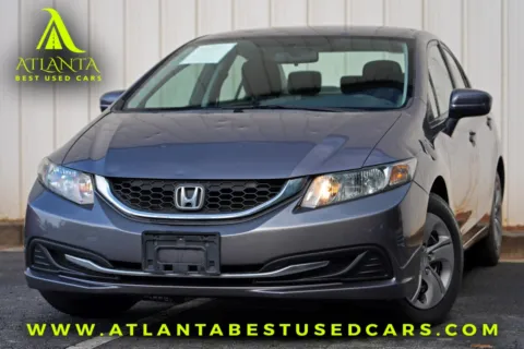Gray 2014 Honda Civic Sedan LX for sale in Peachtree Corners, GA