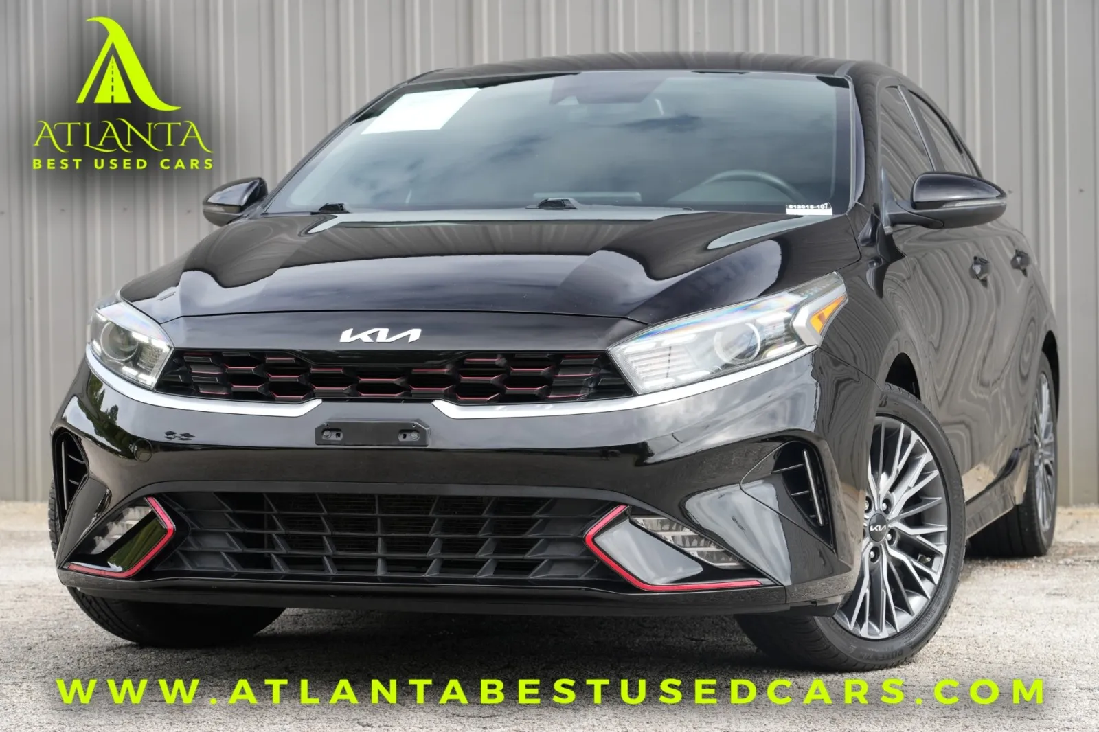 Black 2022 Kia Forte GT-Line for sale in Peachtree Corners, GA