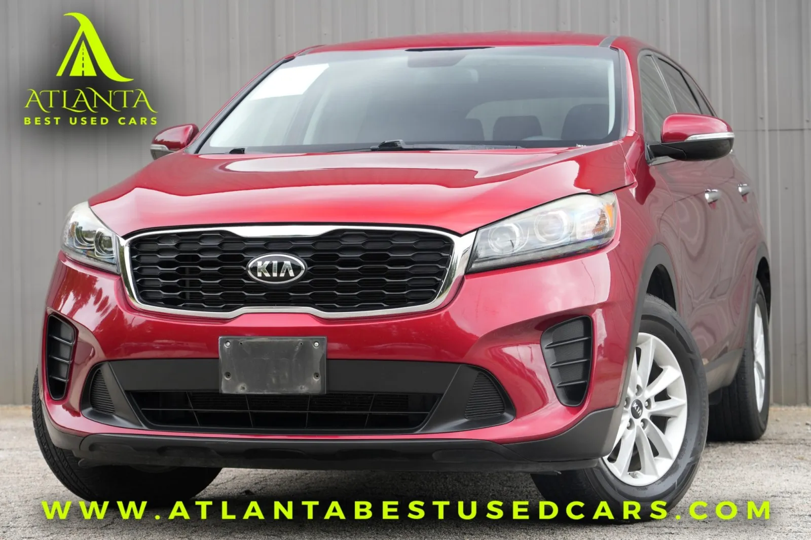 Red 2019 Kia Sorento LX for sale in Peachtree Corners, GA