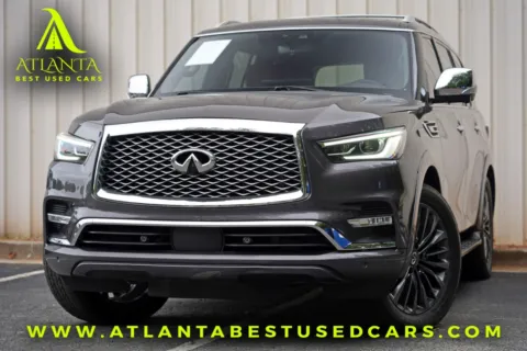 Gray 2022 INFINITI QX80 SENSORY for sale in Peachtree Corners, GA