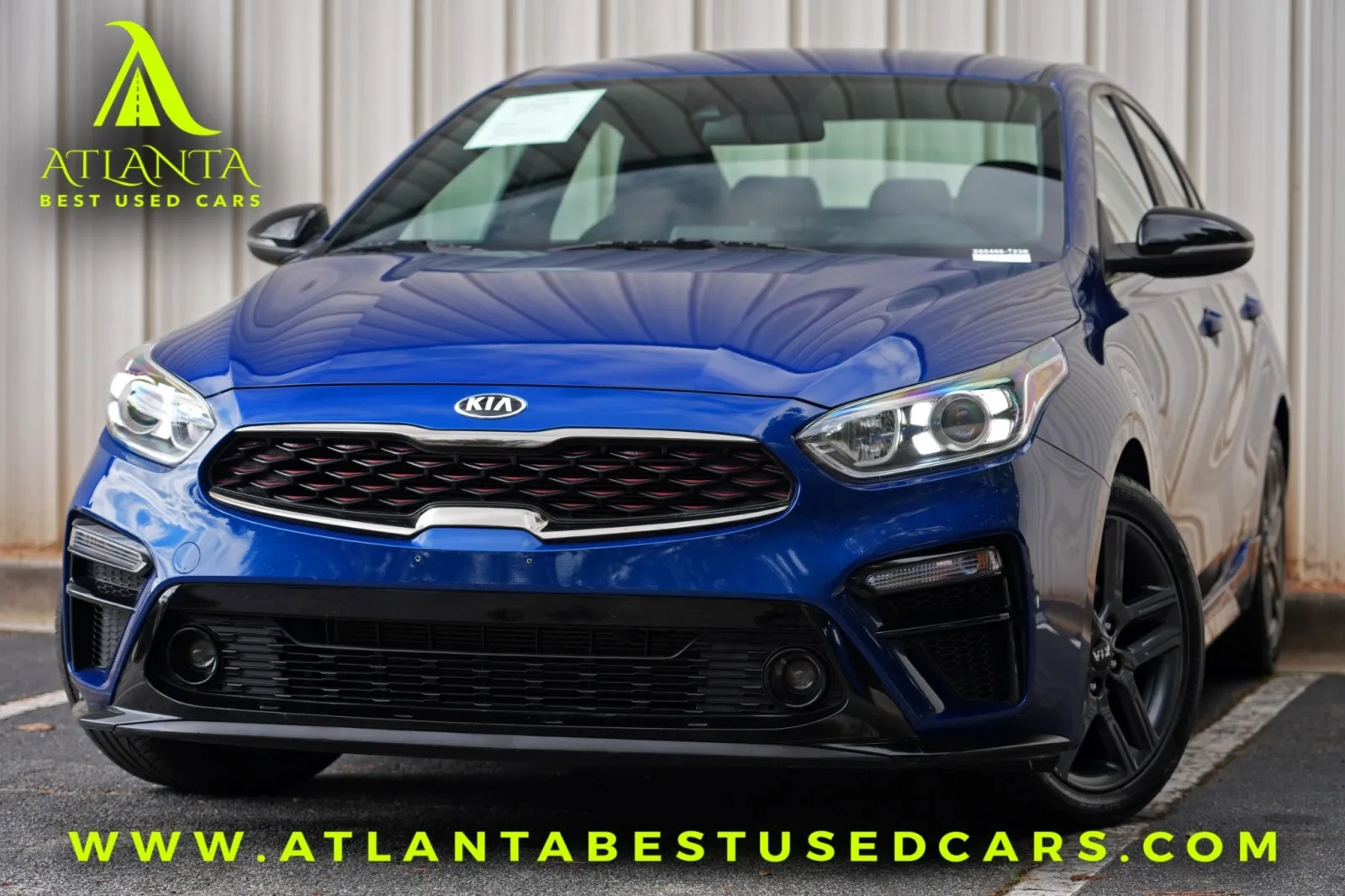 Blue 2020 Kia Forte GT-Line for sale in Peachtree Corners, GA
