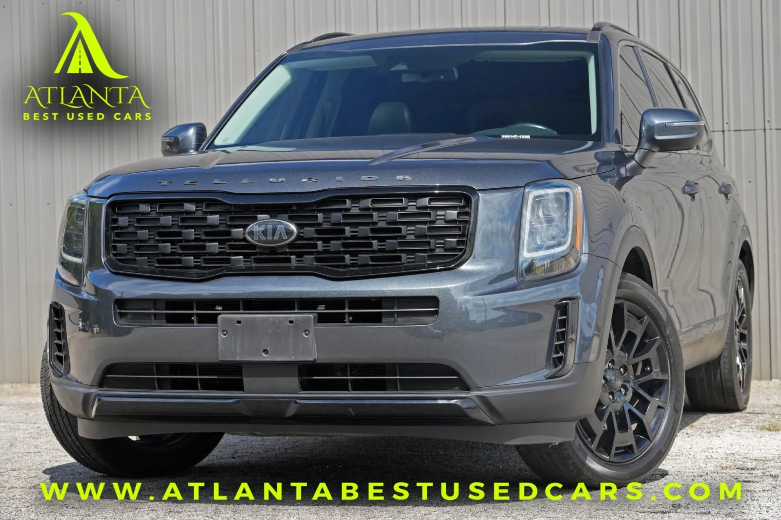 Gray 2021 Kia Telluride EX w/ Premium & Nightfall Edition Packages for sale in Peachtree Corners, GA
