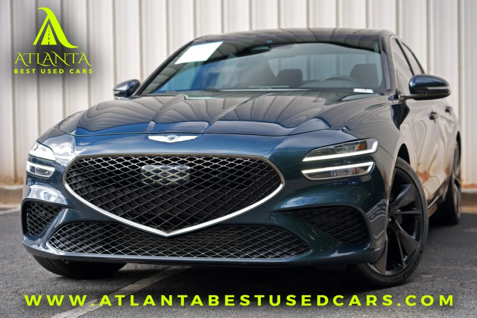 Blue 2022 Genesis G70 3.3T w/ Sport Advanced Package for sale in Peachtree Corners, GA