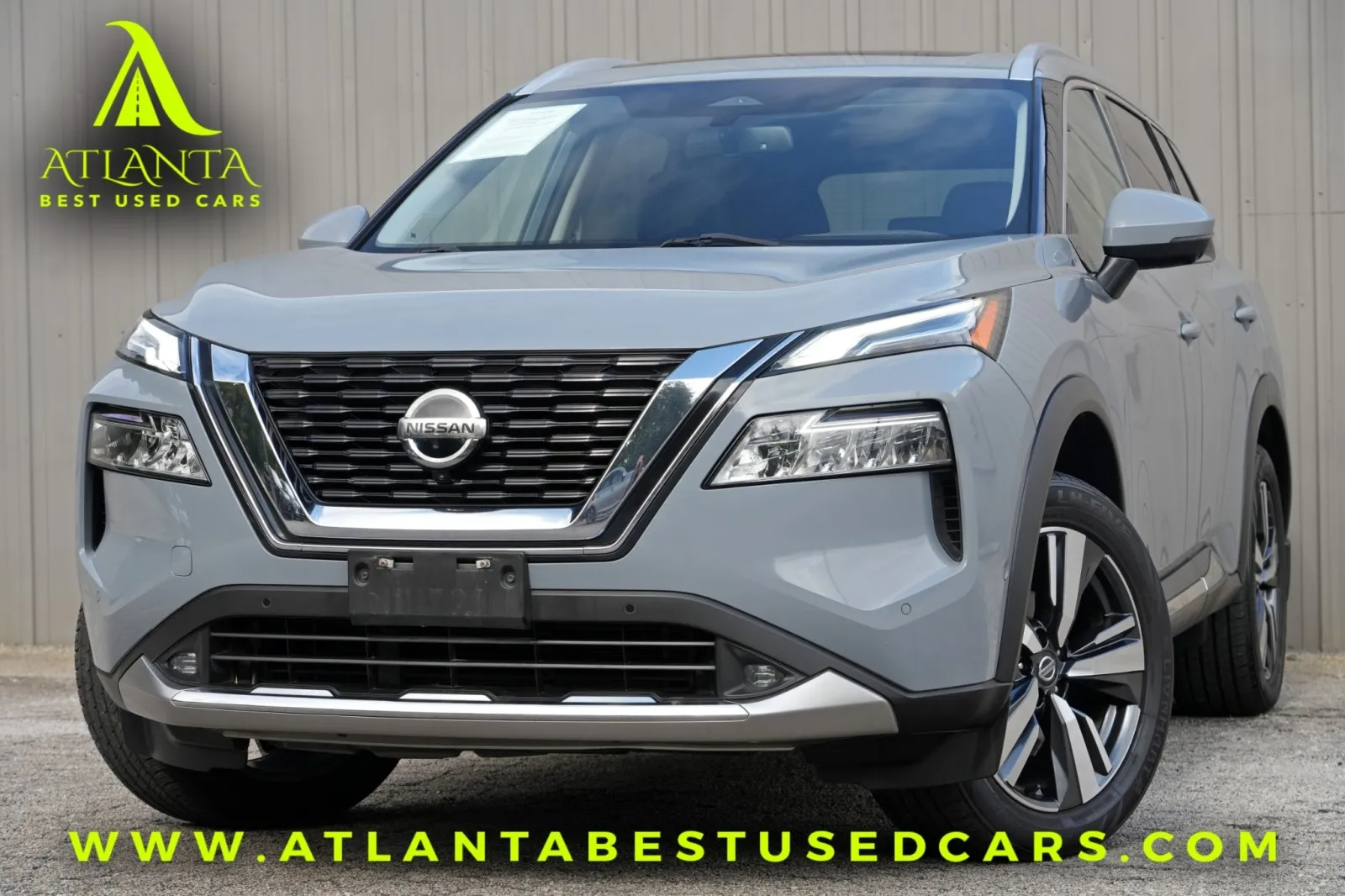 Gray 2021 Nissan Rogue Platinum for sale in Peachtree Corners, GA
