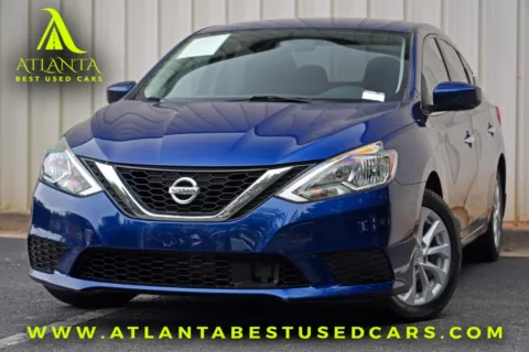 Blue 2019 Nissan Sentra SV for sale in Peachtree Corners, GA