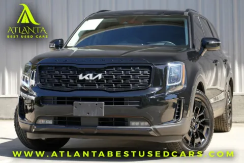 Black 2022 Kia Telluride SX w/ Prestige & Nightfall Edition Packages for sale in Peachtree Corners, GA